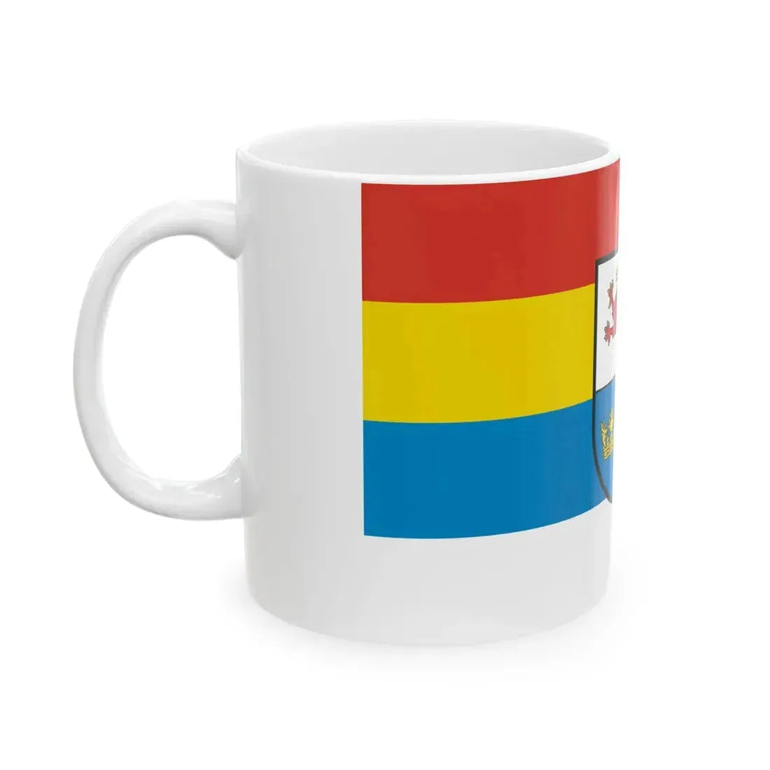 POL powiat gryfinski flag (Poland) White Coffee Mug - Go Mug Yourself