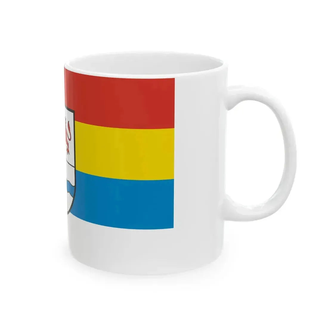 POL powiat gryfinski flag (Poland) White Coffee Mug - Go Mug Yourself