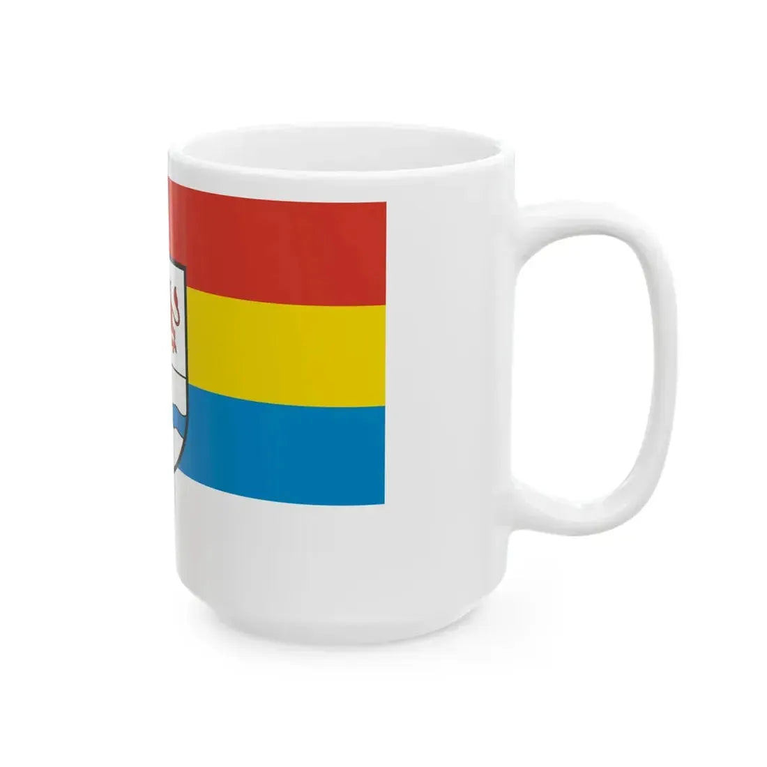 POL powiat gryfinski flag (Poland) White Coffee Mug - Go Mug Yourself