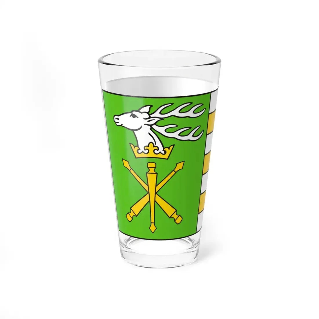 POL powiat janowski flag (Poland) Pint Glass 16oz - Go Mug Yourself