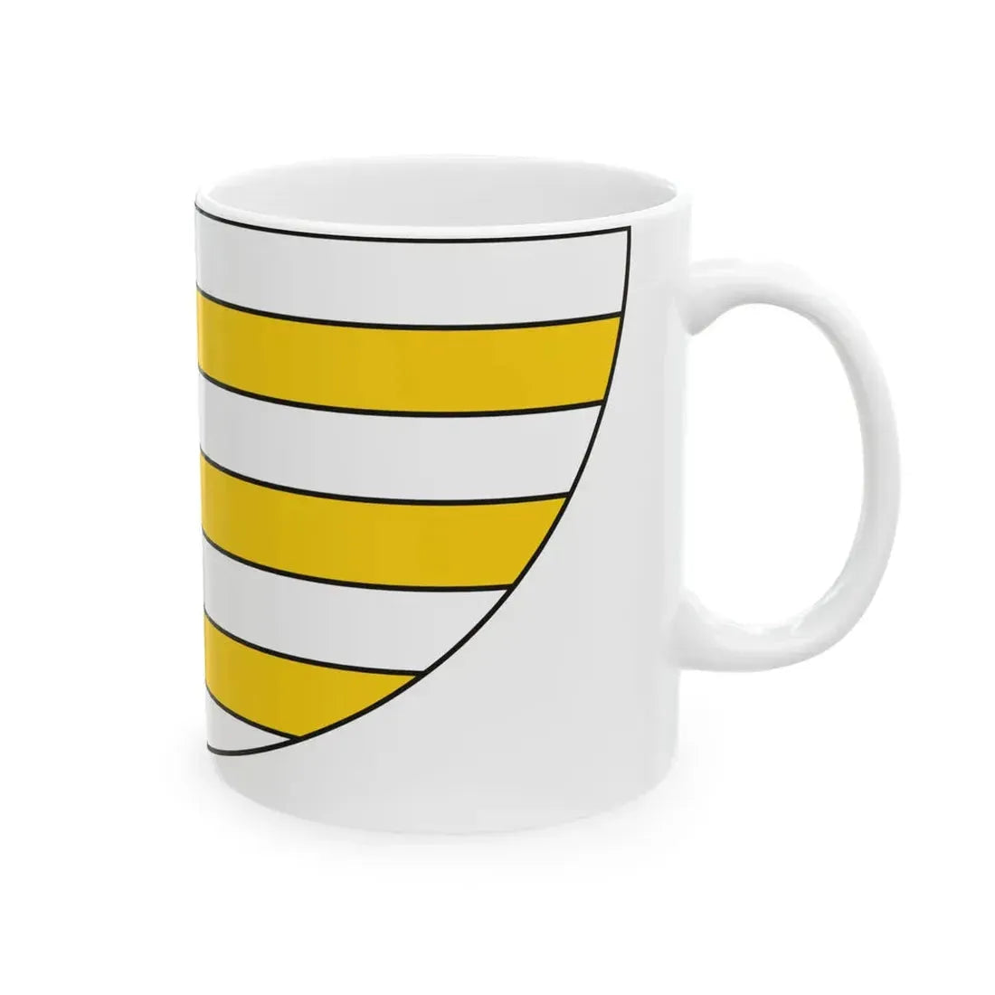 POL powiat janowski flag (Poland) White Coffee Mug - Go Mug Yourself