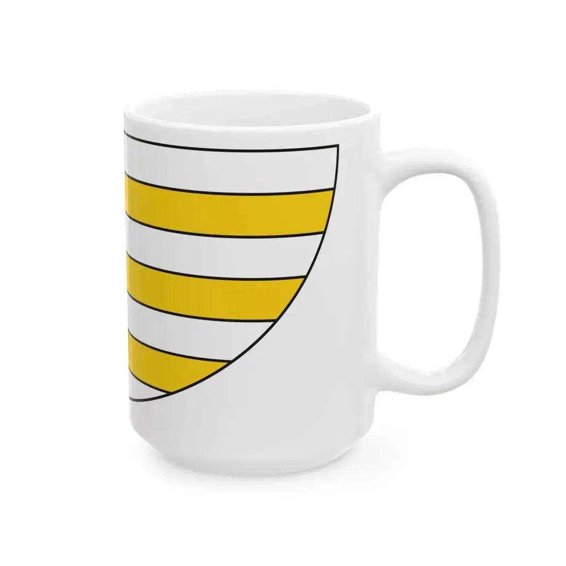 POL powiat janowski flag (Poland) White Coffee Mug - Go Mug Yourself