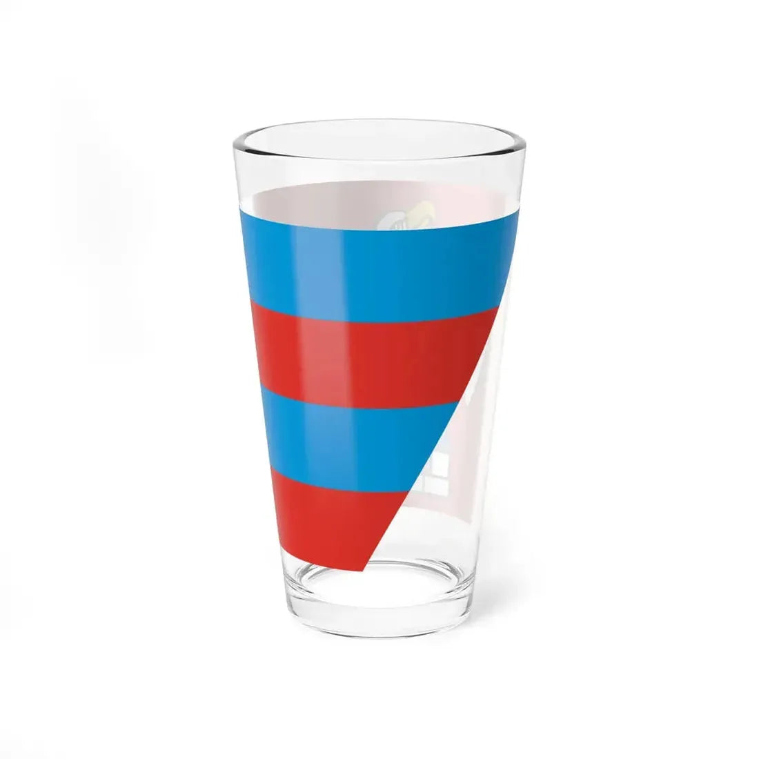 POL powiat jarocinski flag (Poland) Pint Glass 16oz - Go Mug Yourself