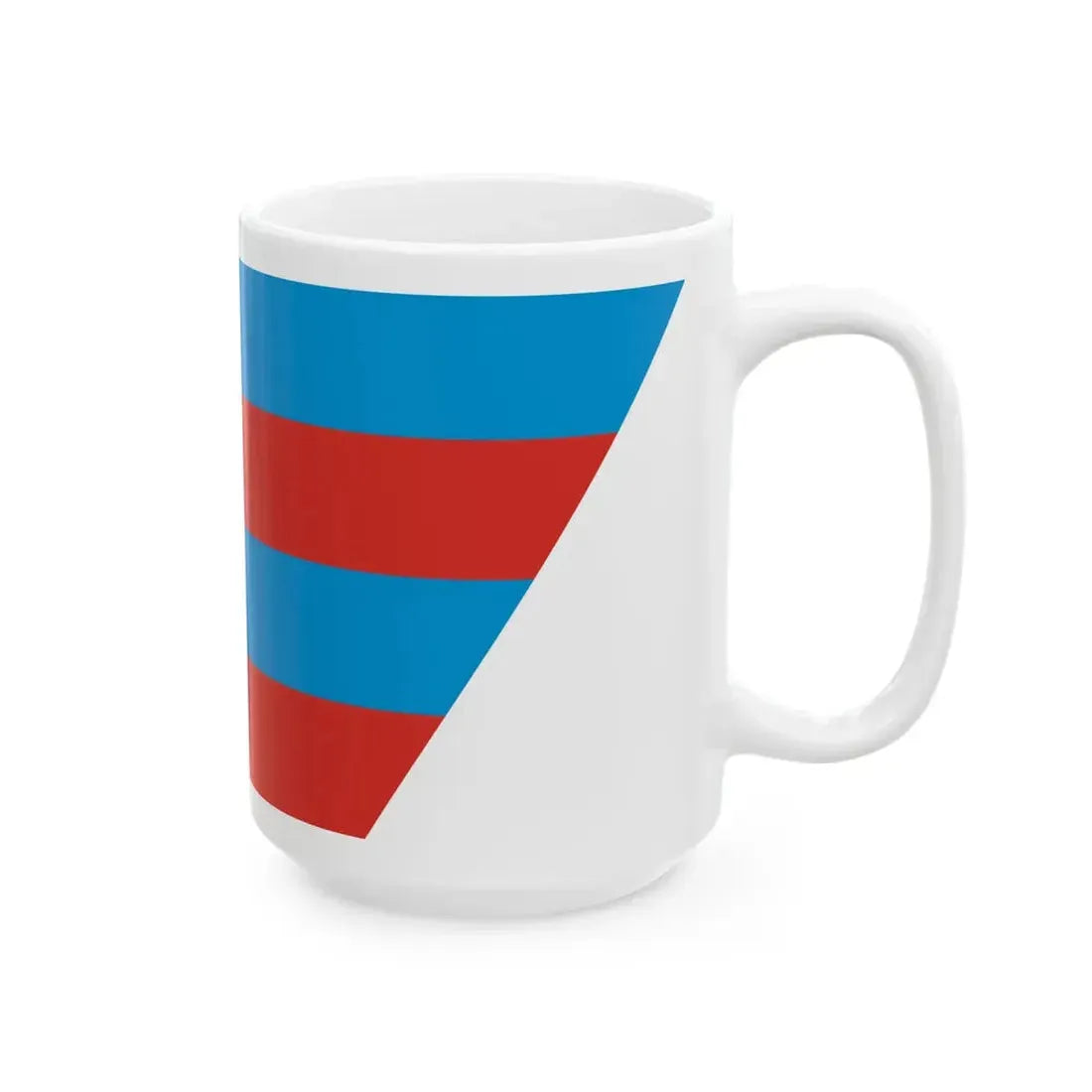 POL powiat jarocinski flag (Poland) White Coffee Mug - Go Mug Yourself