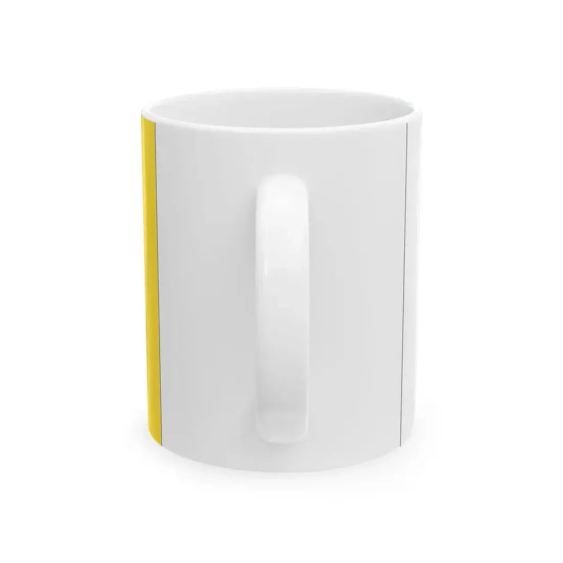 POL powiat jaworski flag alt (Poland) White Coffee Mug - Go Mug Yourself