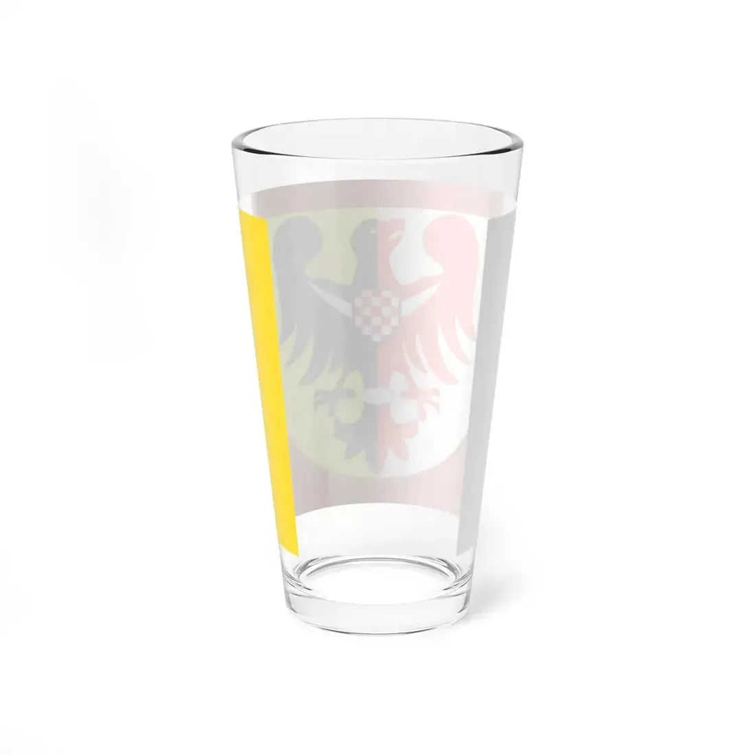 POL powiat jaworski flag (Poland) Pint Glass 16oz - Go Mug Yourself