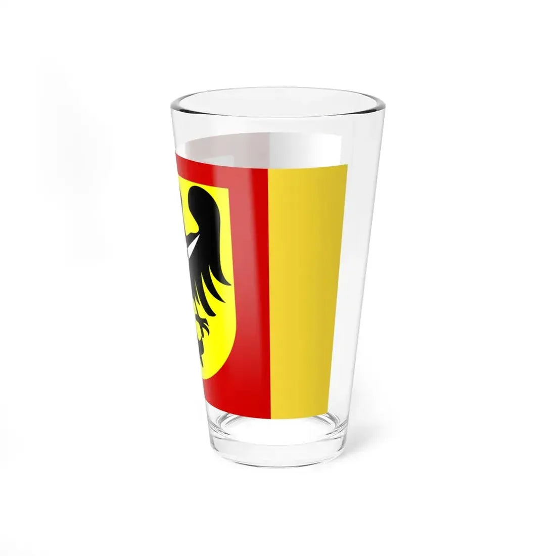 POL powiat jaworski flag (Poland) Pint Glass 16oz - Go Mug Yourself
