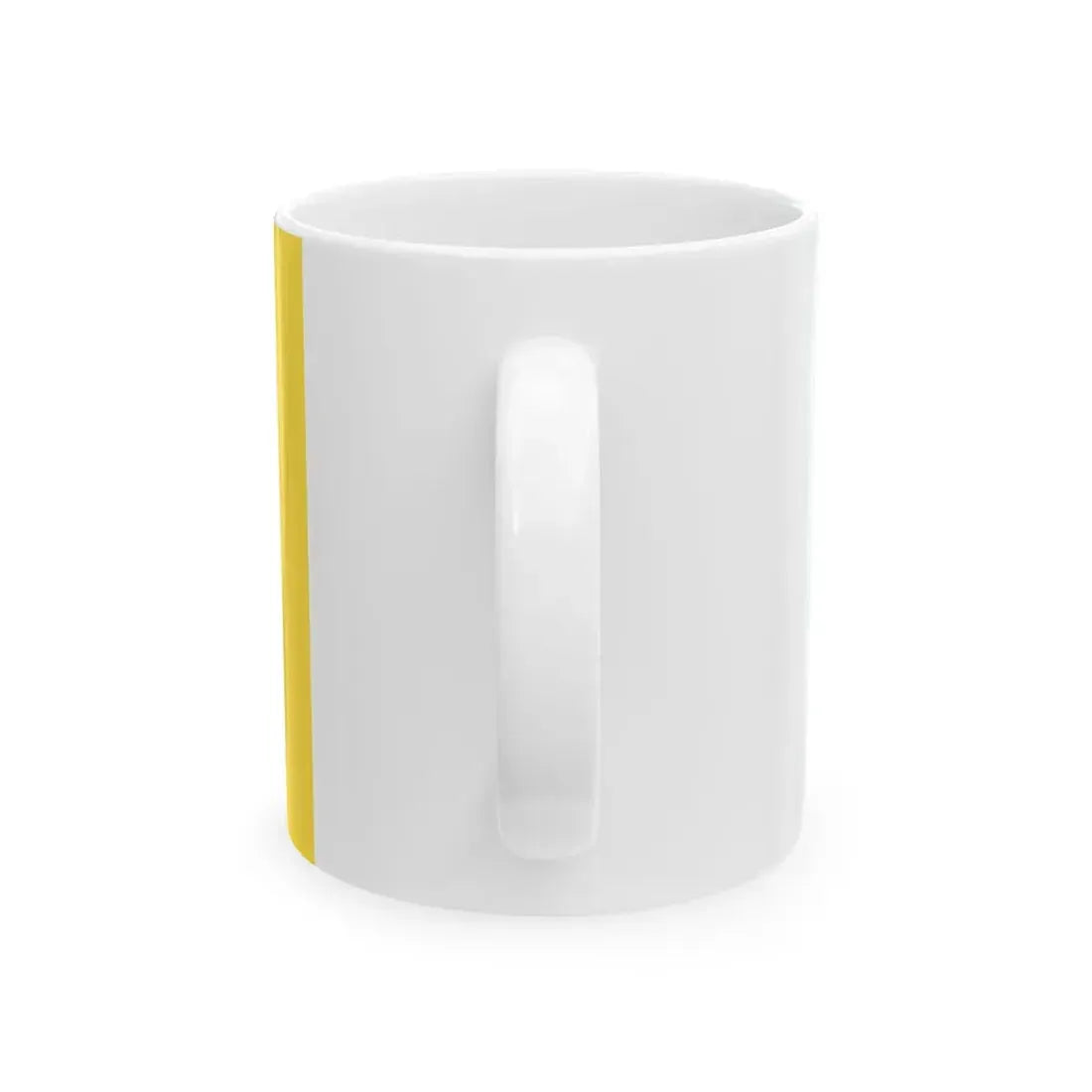 POL powiat jaworski flag (Poland) White Coffee Mug - Go Mug Yourself