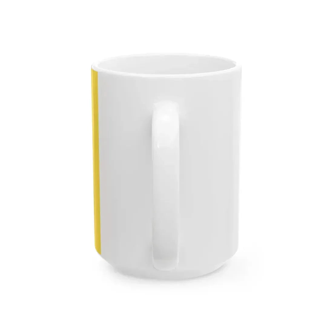 POL powiat jaworski flag (Poland) White Coffee Mug - Go Mug Yourself