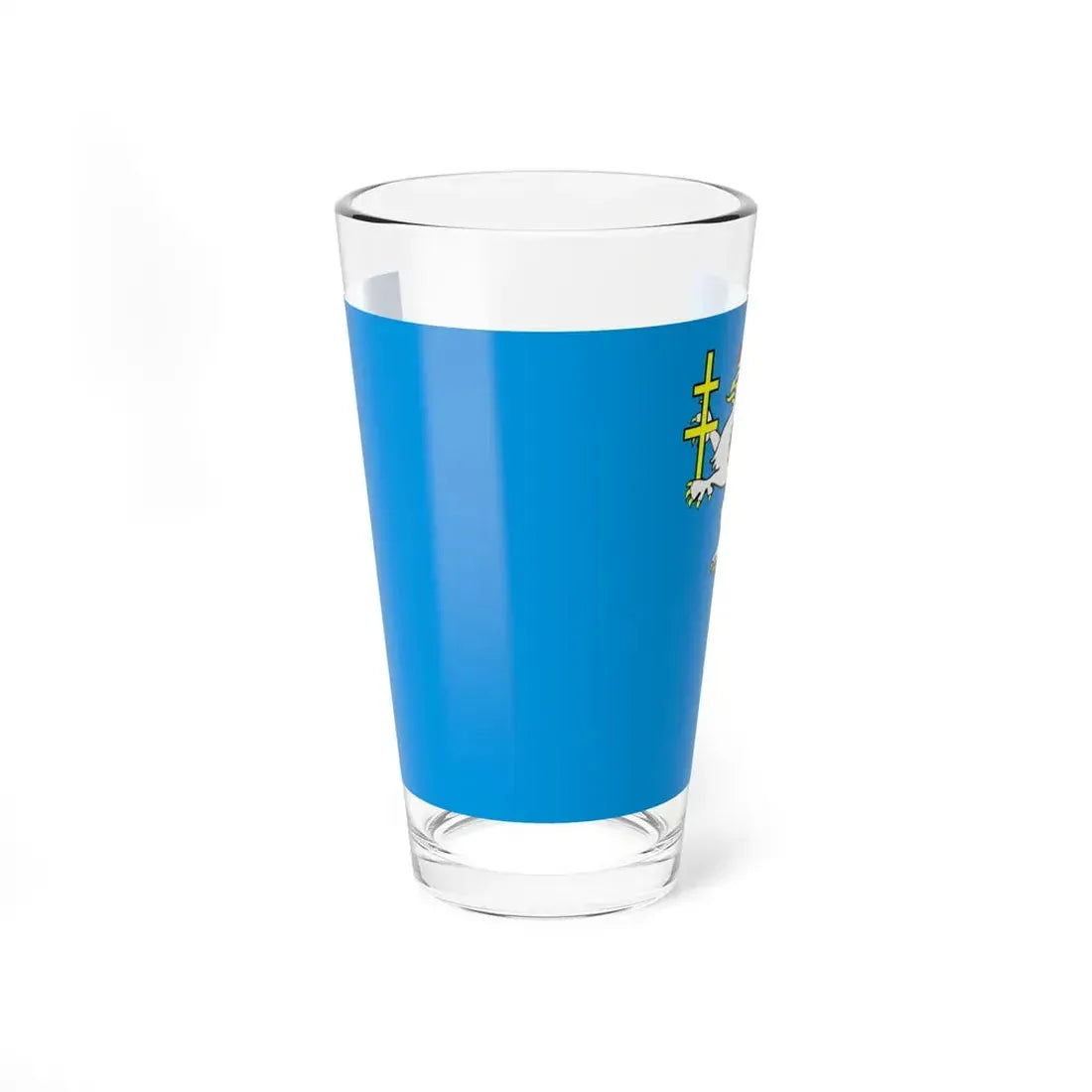 POL powiat jedrzejowski flag (Poland) Pint Glass 16oz 16oz - Go Mug Yourself
