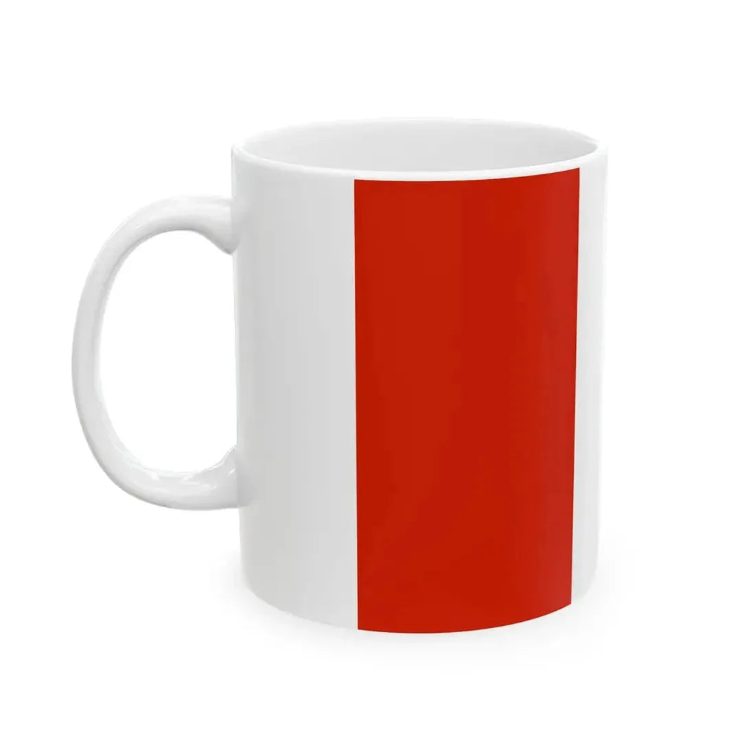 POL powiat karkonoski flag (Poland) White Coffee Mug - Go Mug Yourself