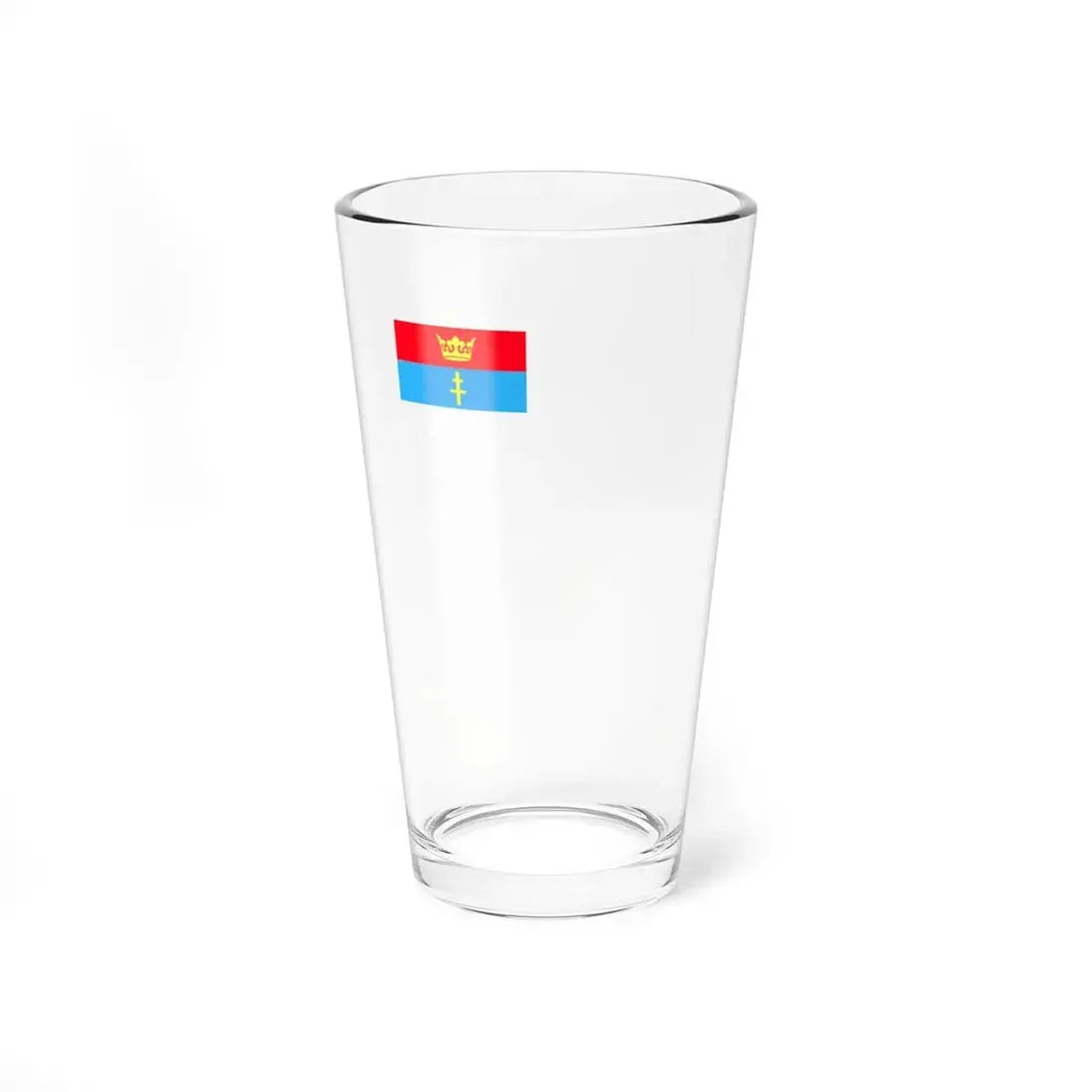 POL powiat kazimierski flag (Poland) Pint Glass 16oz - Go Mug Yourself