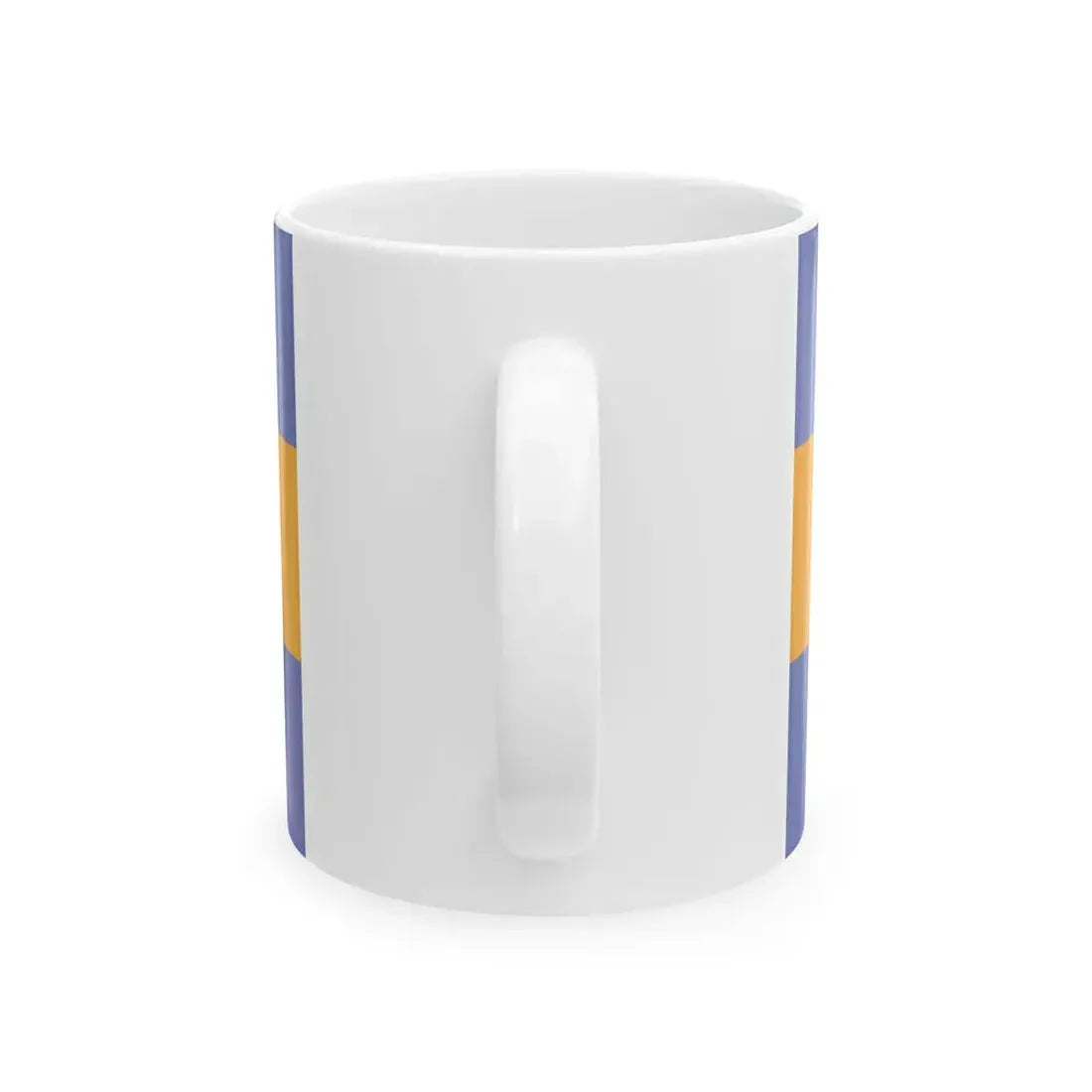 POL powiat kedzierzynsko-kozielski flag old (Poland) White Coffee Mug - Go Mug Yourself