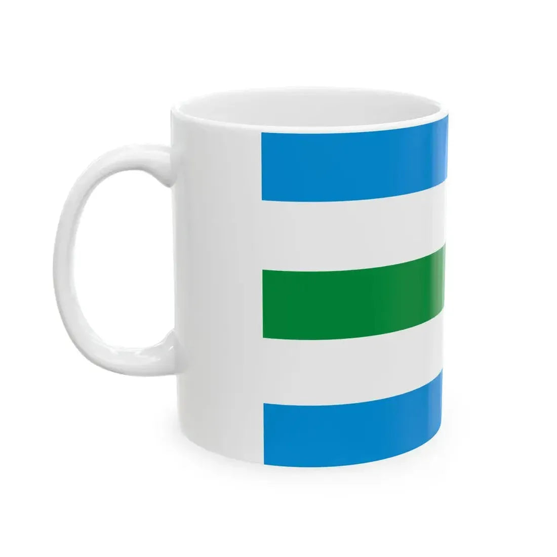POL powiat ketrzynski flag (Poland) White Coffee Mug - Go Mug Yourself