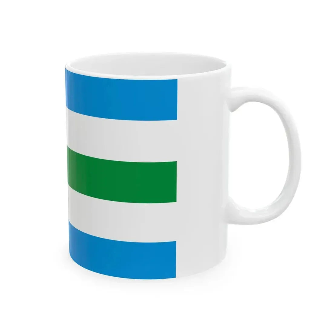 POL powiat ketrzynski flag (Poland) White Coffee Mug - Go Mug Yourself