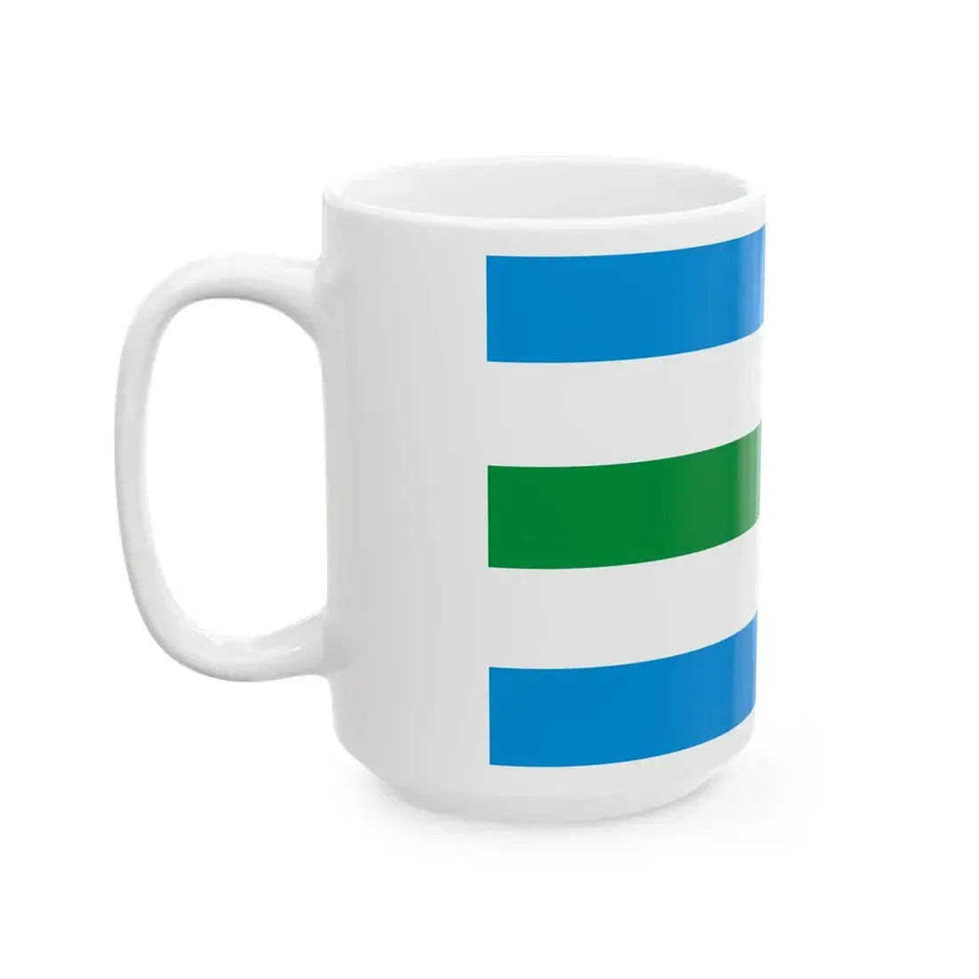 POL powiat ketrzynski flag (Poland) White Coffee Mug - Go Mug Yourself