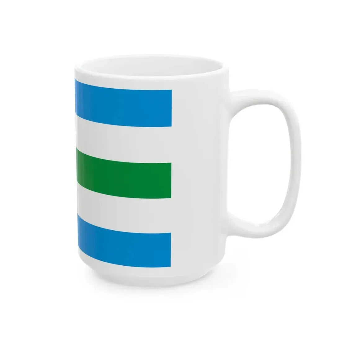 POL powiat ketrzynski flag (Poland) White Coffee Mug - Go Mug Yourself
