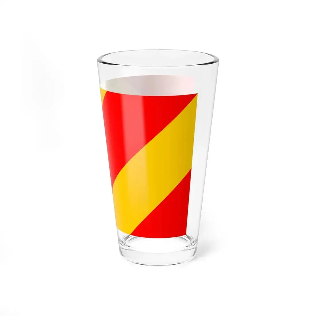 POL powiat kłodzki flag (Poland) Pint Glass 16oz - Go Mug Yourself