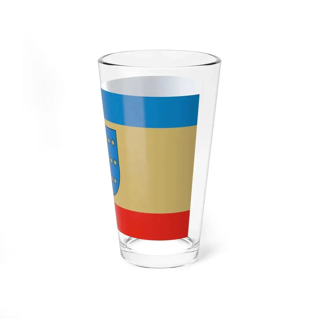 POL powiat kolbuszowski flag (Poland) Pint Glass 16oz - Go Mug Yourself
