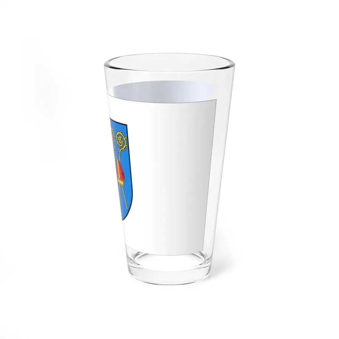 POL powiat kołobrzeski flag (Poland) Pint Glass 16oz - Go Mug Yourself