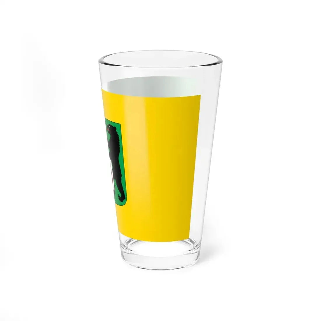 POL powiat koscierski flag (Poland) Pint Glass 16oz - Go Mug Yourself