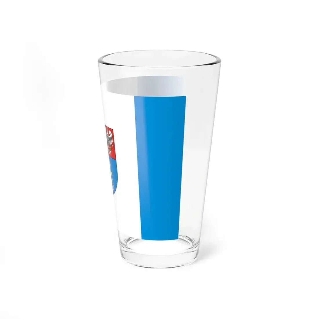 POL powiat krotoszynski flag (Poland) Pint Glass 16oz - Go Mug Yourself