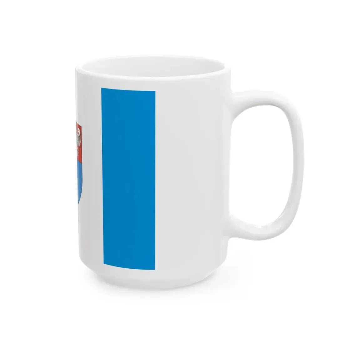 POL powiat krotoszynski flag (Poland) White Coffee Mug - Go Mug Yourself
