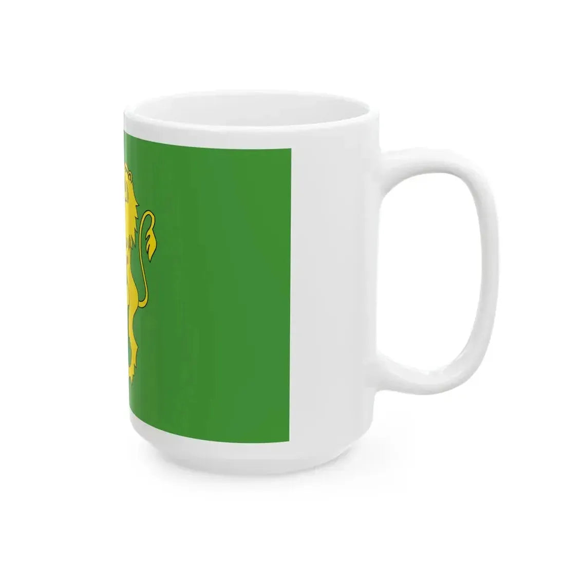 POL powiat kutnowski flag (Poland) White Coffee Mug - Go Mug Yourself