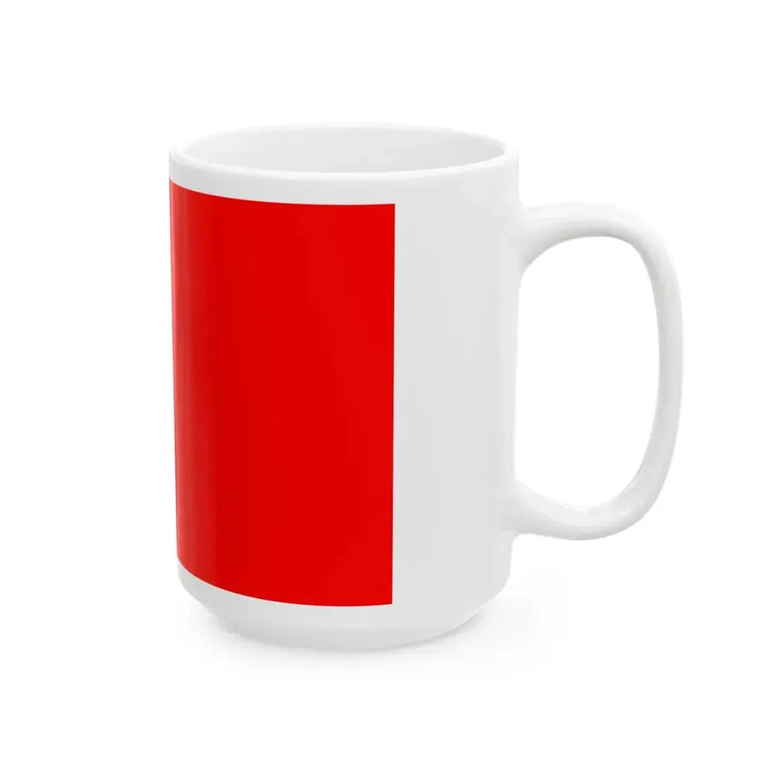 POL powiat kwidzynski flag (Poland) White Coffee Mug - Go Mug Yourself