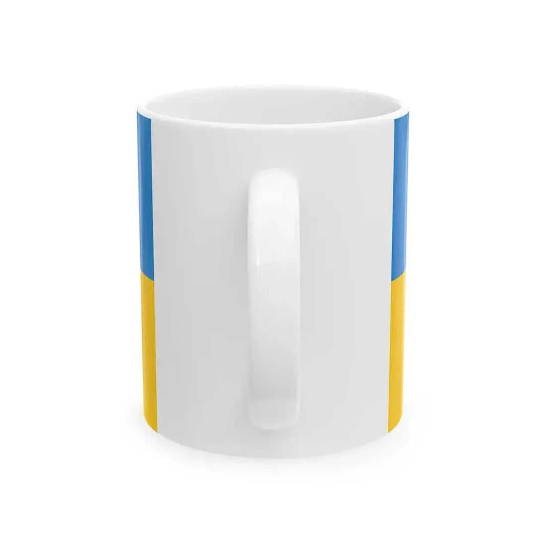 POL powiat leborski flag (Poland) White Coffee Mug - Go Mug Yourself