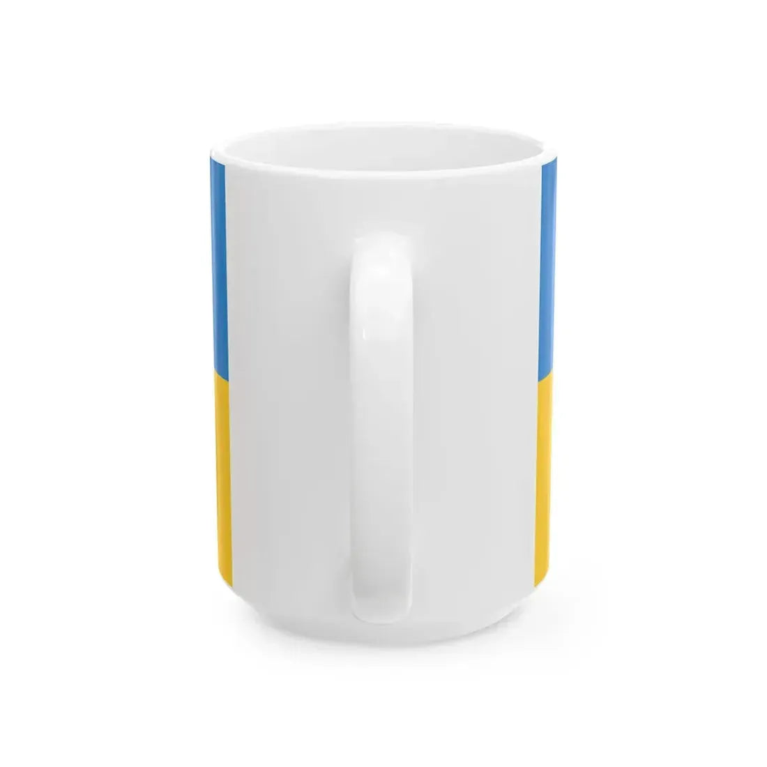 POL powiat leborski flag (Poland) White Coffee Mug - Go Mug Yourself