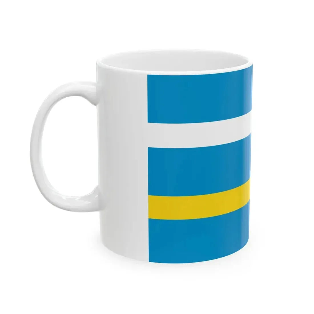 POL powiat legionowski flag (Poland) White Coffee Mug - Go Mug Yourself