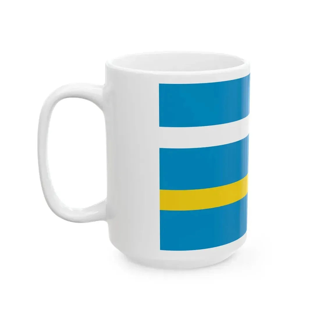 POL powiat legionowski flag (Poland) White Coffee Mug - Go Mug Yourself