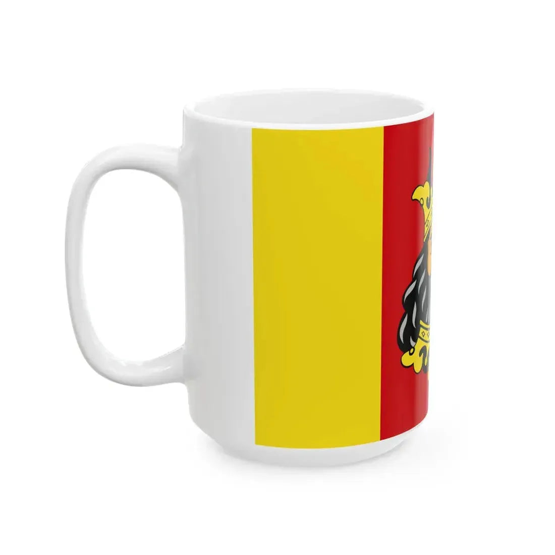 POL powiat lipnowski flag (Poland) White Coffee Mug - Go Mug Yourself