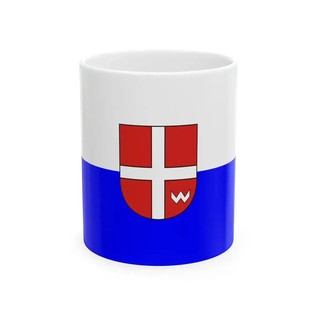 POL powiat lipski flag (Poland) White Coffee Mug 11oz - Go Mug Yourself
