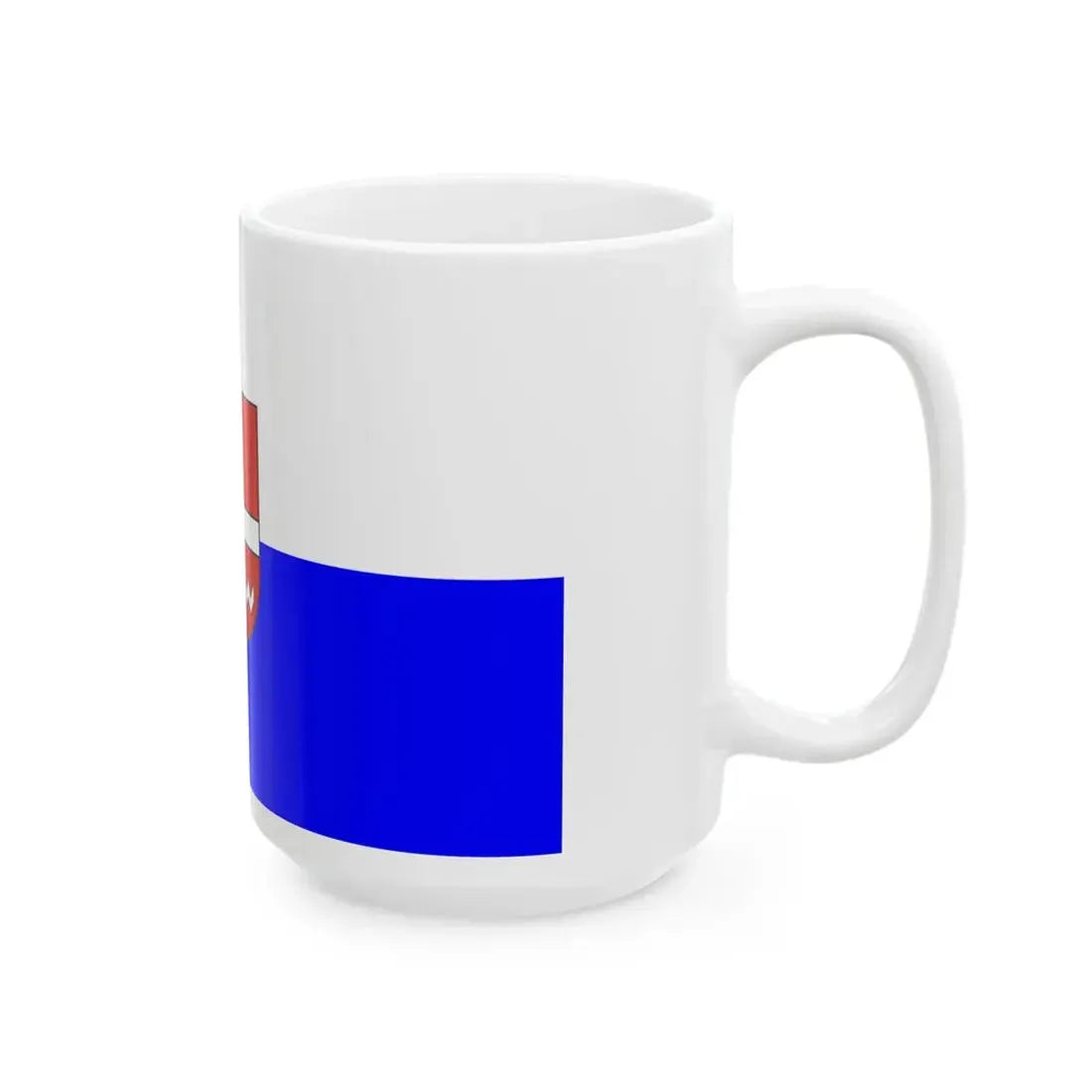 POL powiat lipski flag (Poland) White Coffee Mug - Go Mug Yourself
