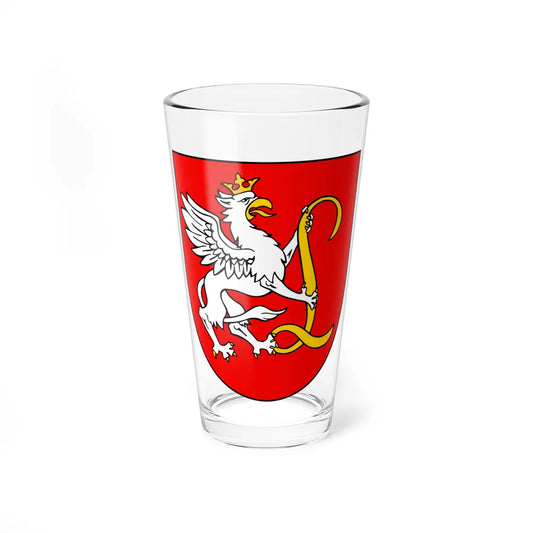 POL powiat lubaczowski COA (Poland) (Coat of Arms) Pint Glass 16oz 16oz - Go Mug Yourself