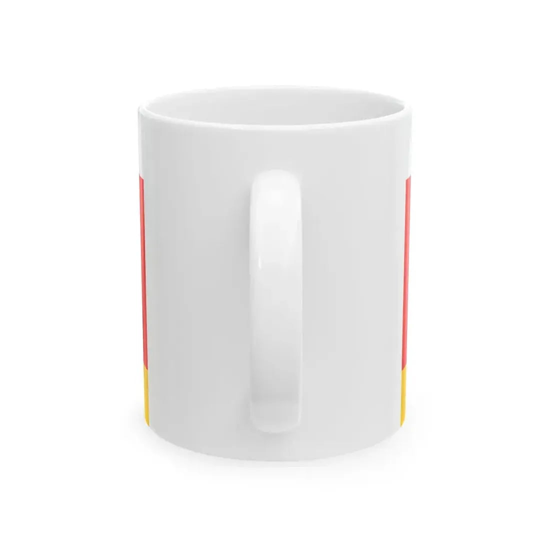POL powiat lubaczowski flag (Poland) White Coffee Mug - Go Mug Yourself