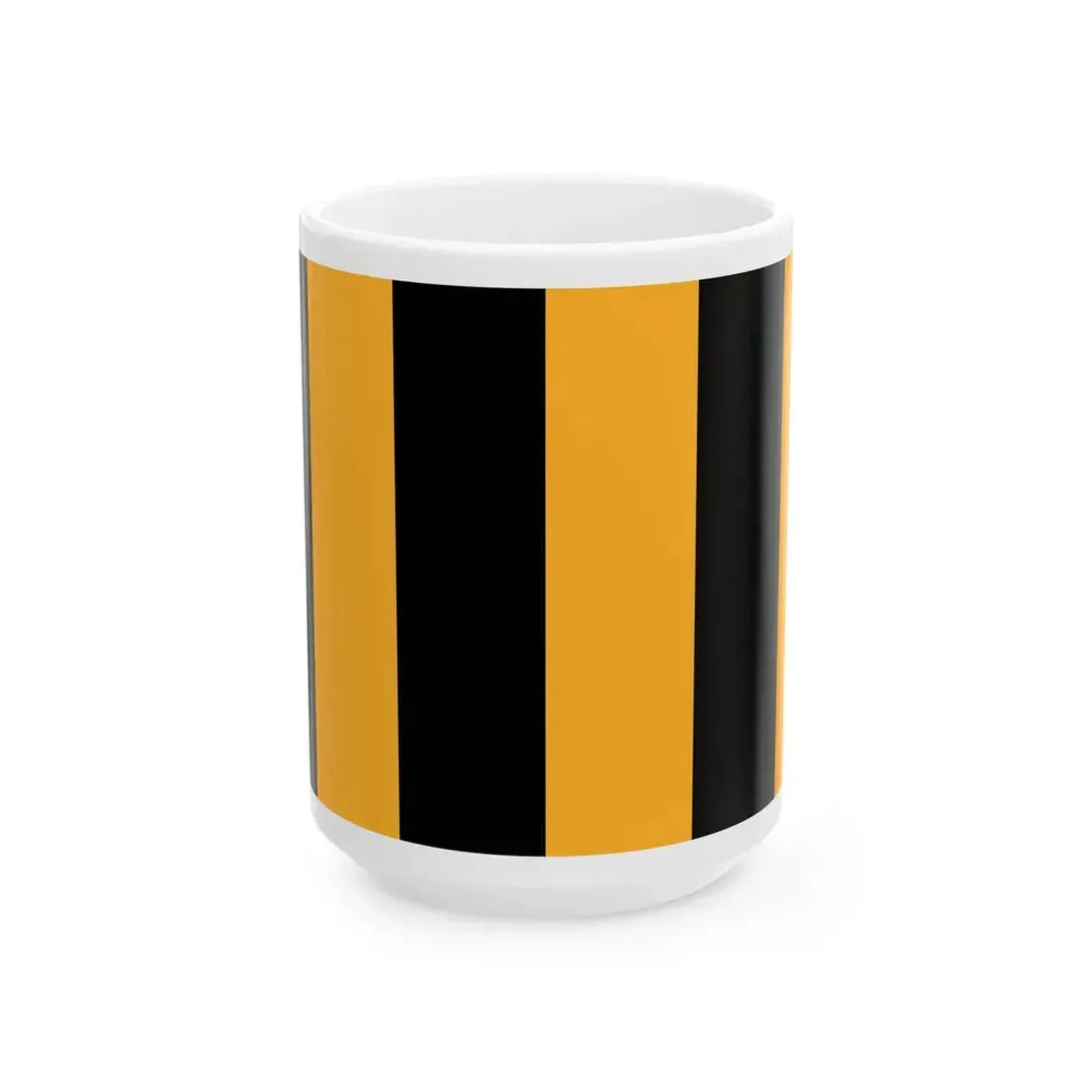 POL powiat lubanski flag (Poland) White Coffee Mug 15oz - Go Mug Yourself