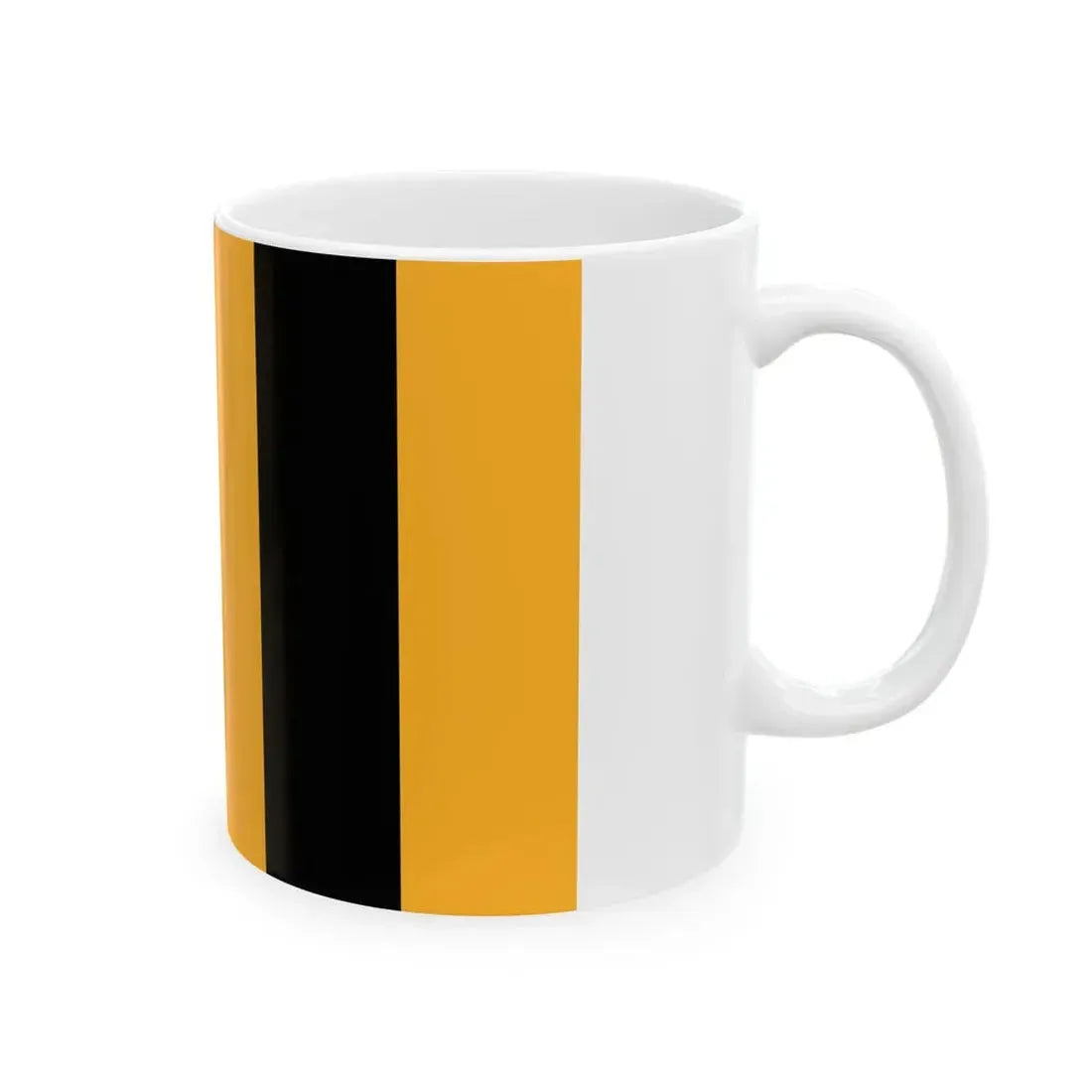 POL powiat lubanski flag (Poland) White Coffee Mug - Go Mug Yourself