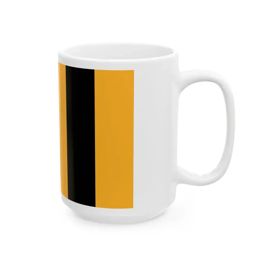 POL powiat lubanski flag (Poland) White Coffee Mug - Go Mug Yourself