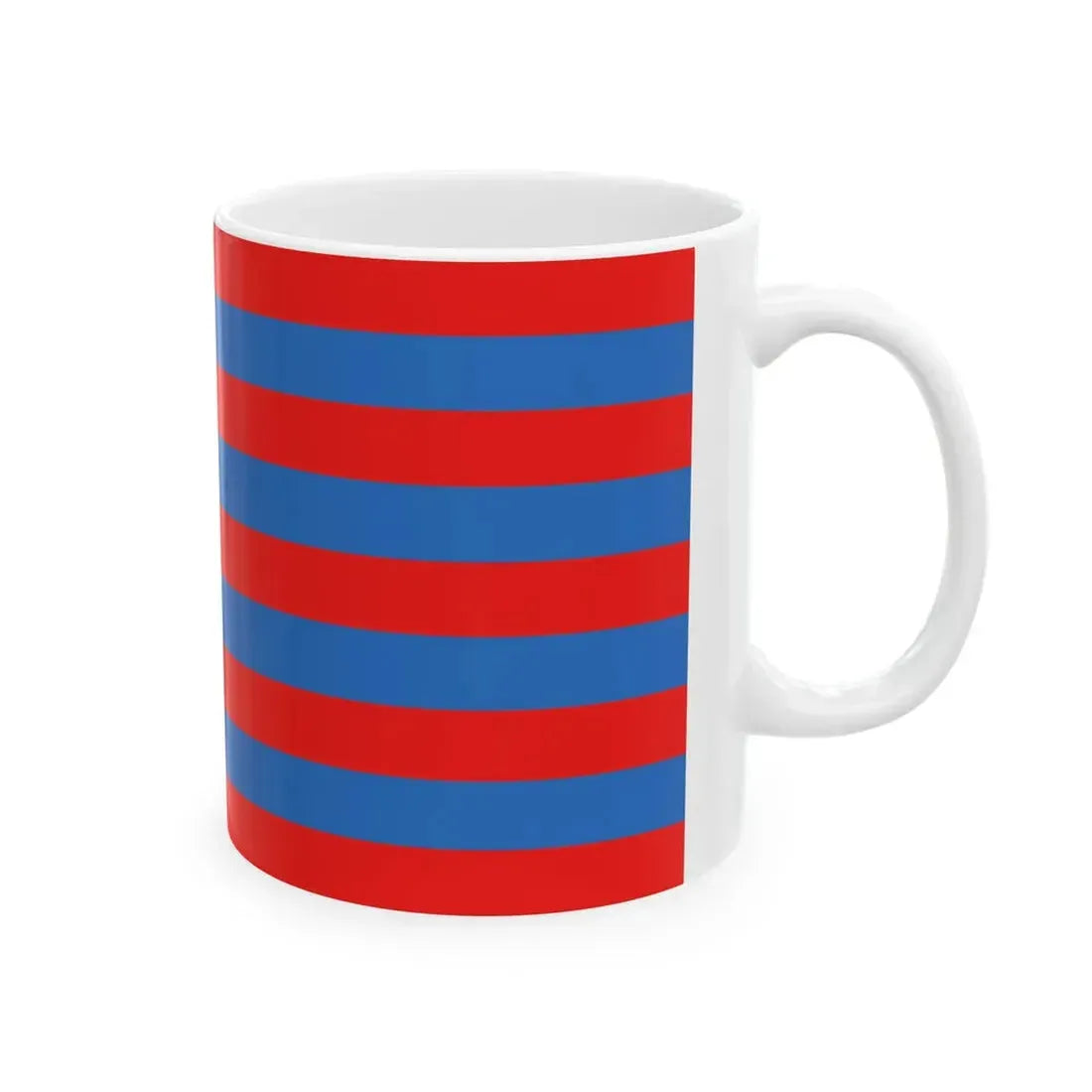 POL powiat lubartowski flag (Poland) White Coffee Mug - Go Mug Yourself