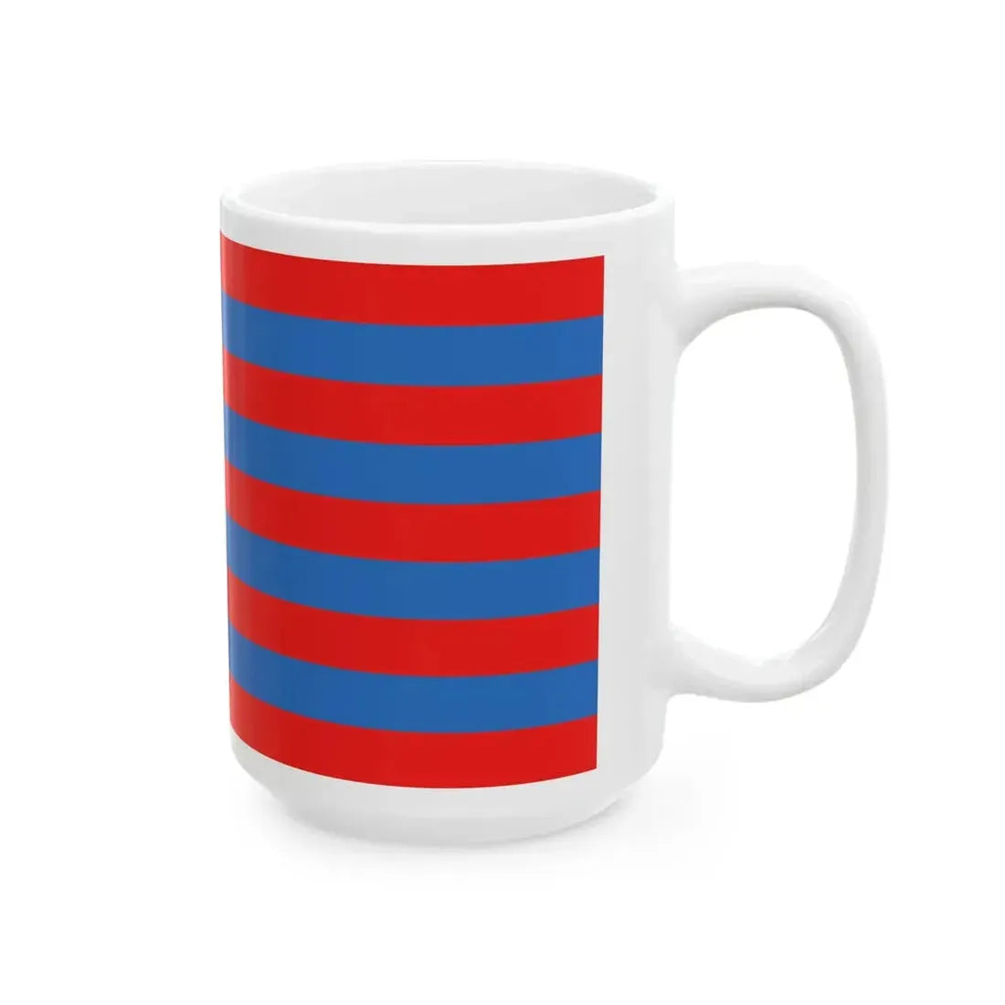 POL powiat lubartowski flag (Poland) White Coffee Mug - Go Mug Yourself