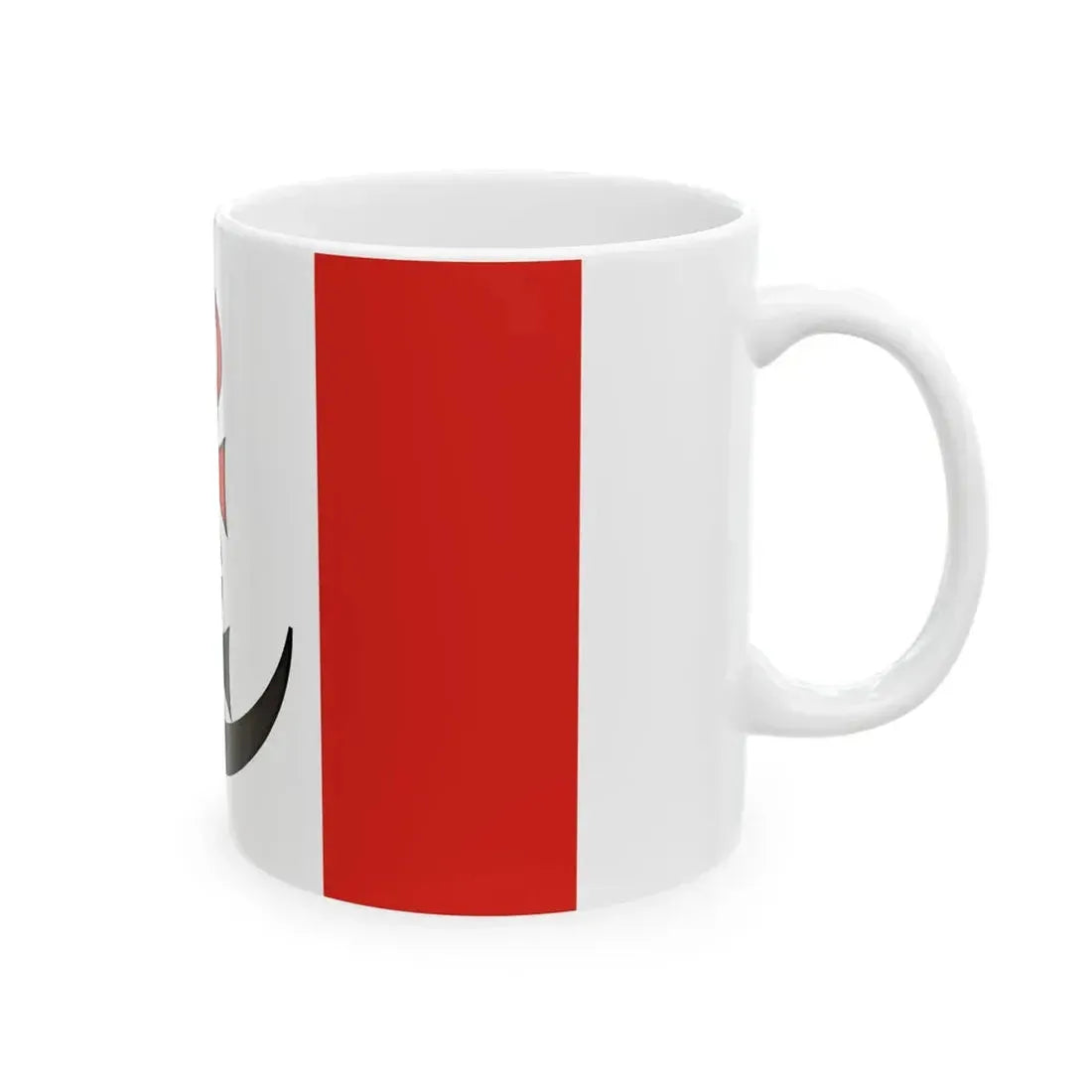 POL powiat lubinski flag (Poland) White Coffee Mug - Go Mug Yourself