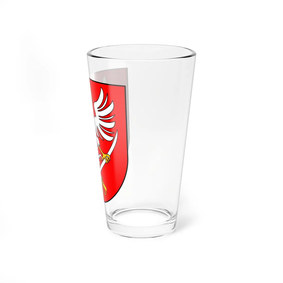 POL powiat miechowski COA (Poland) (Coat of Arms) Pint Glass 16oz - Go Mug Yourself