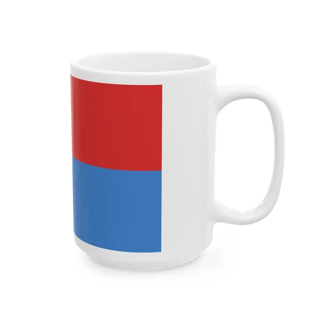 POL powiat minski flag (Poland) White Coffee Mug - Go Mug Yourself