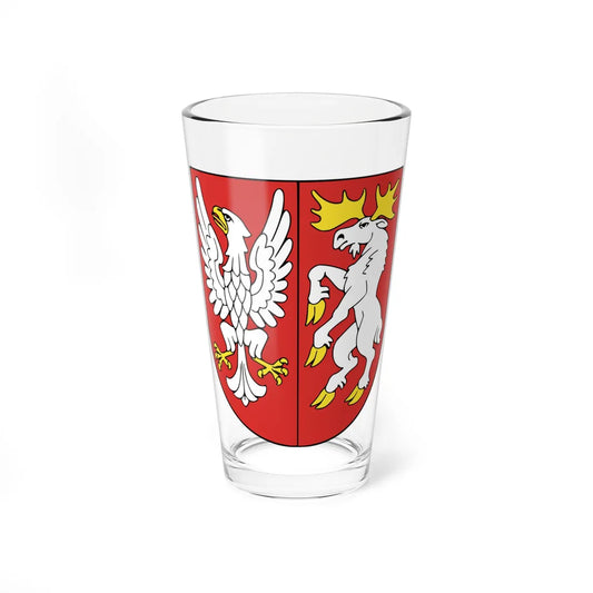 POL powiat moniecki COA (Poland) (Coat of Arms) Pint Glass 16oz 16oz - Go Mug Yourself