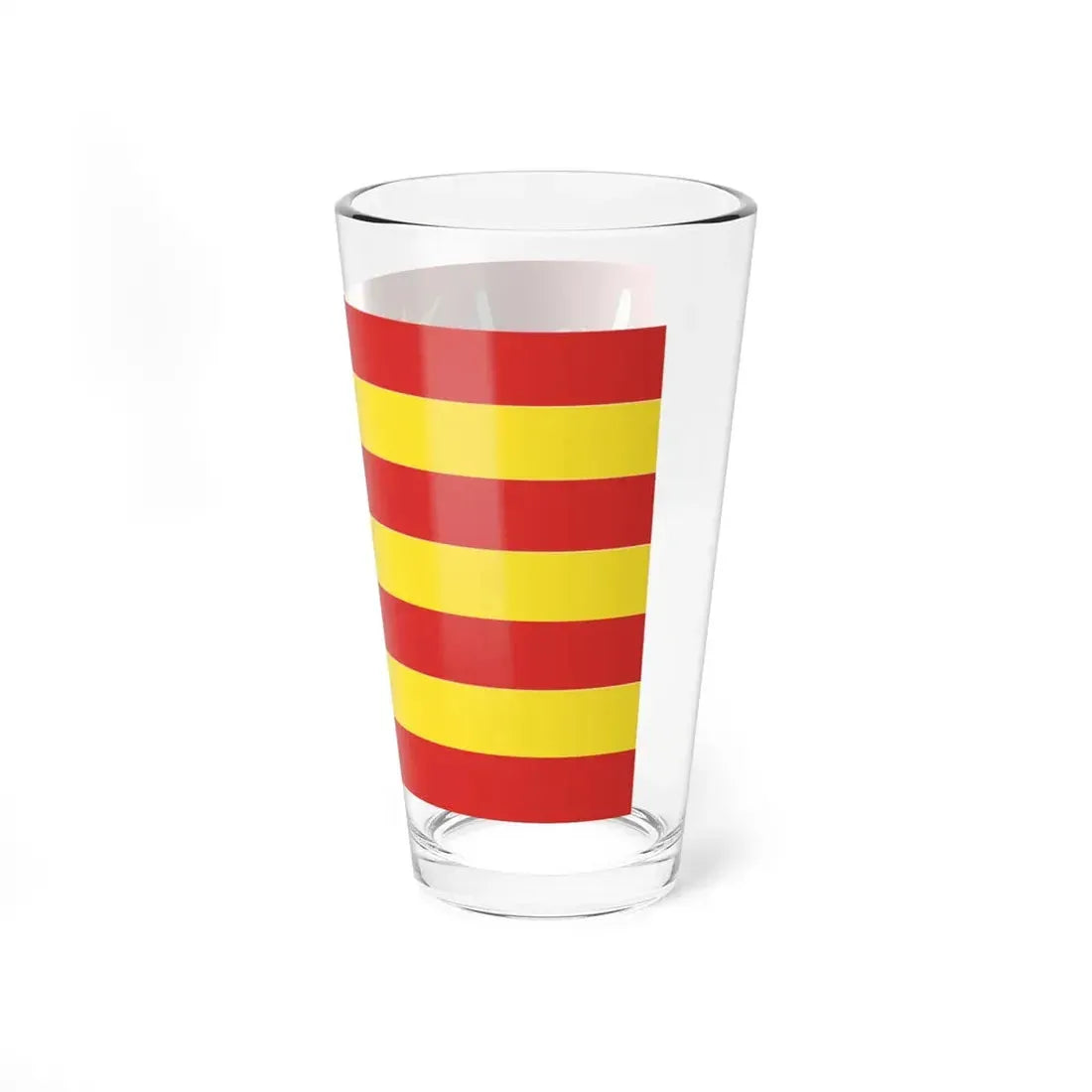 POL powiat moniecki flag (Poland) Pint Glass 16oz - Go Mug Yourself