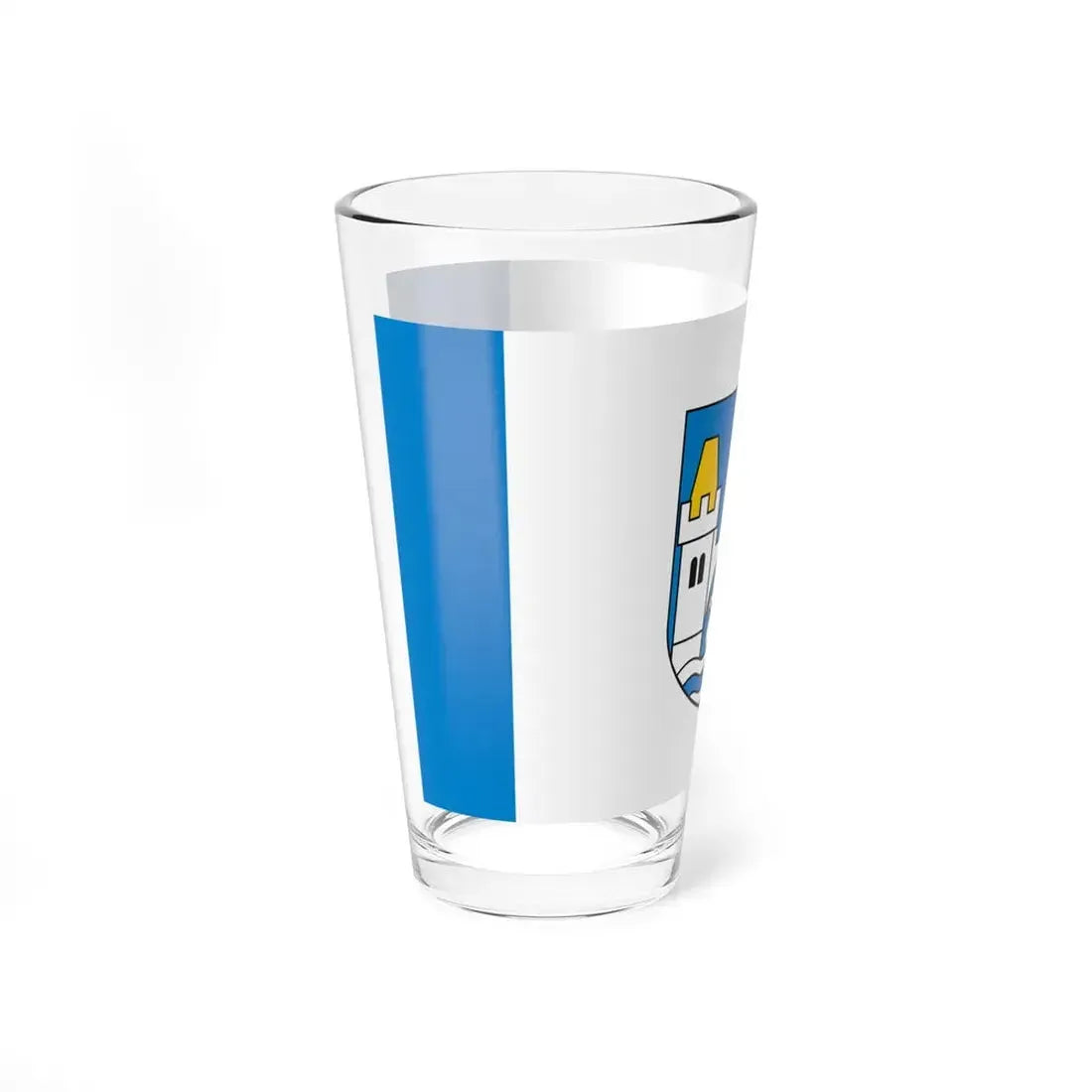 POL powiat mragowski flag (Poland) Pint Glass 16oz - Go Mug Yourself