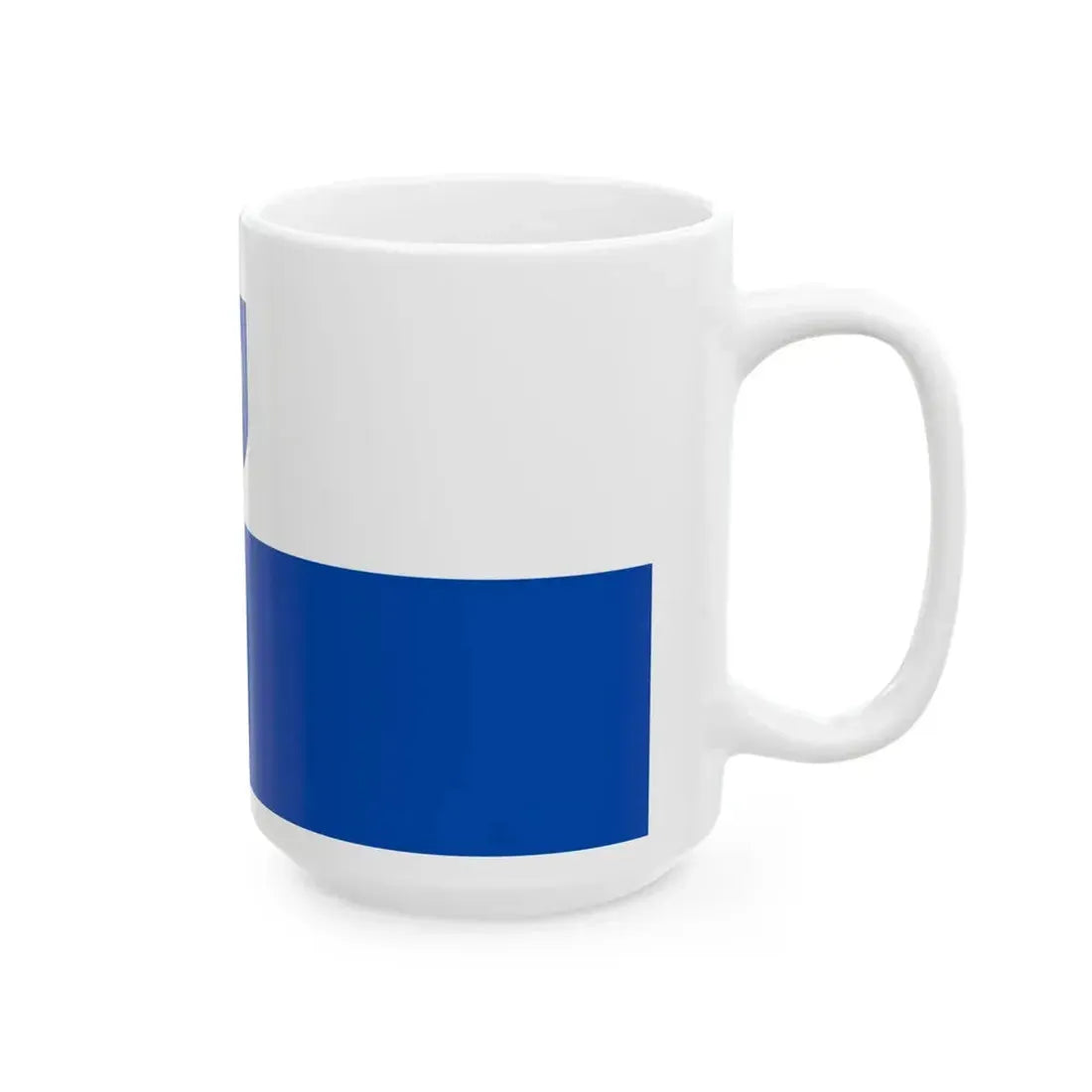POL powiat mysliborski flag (Poland) White Coffee Mug - Go Mug Yourself